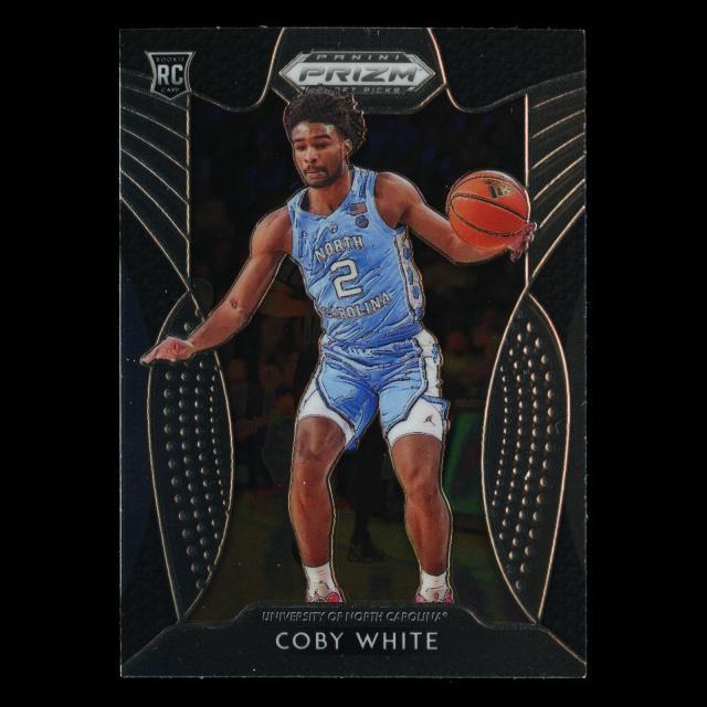 Coby White RC 2019-20 Prizm Draft Picks Rookie Tar Heels/Bulls