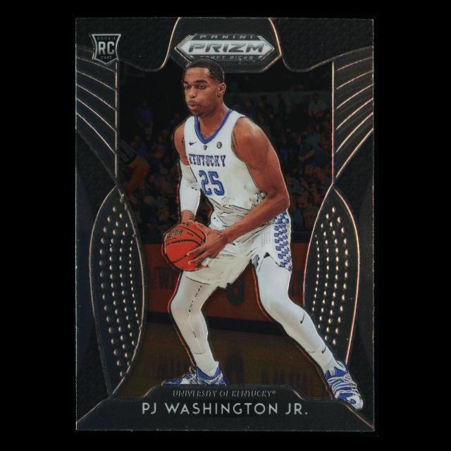 PJ Washington RC 2019-20 Prizm Draft Picks Rookie Wildcats | Hornets