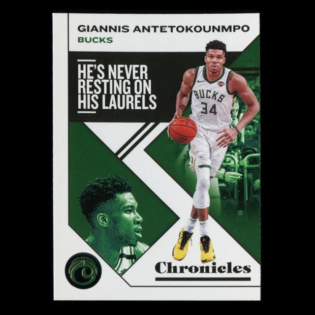 Giannis Antetokounmpo 2019-20 Chronicles Bucks