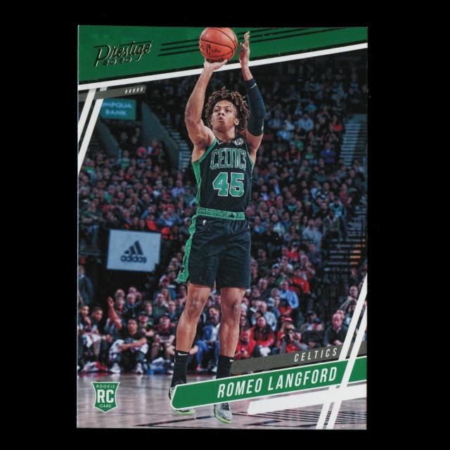 Romeo Langford RC 2019-20 Chronicles Prestige Rookie Celtics