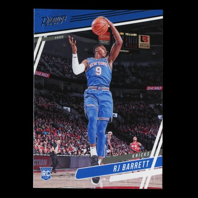 RJ Barrett RC 2019-20 Chronicles Prestige Rookie Knicks