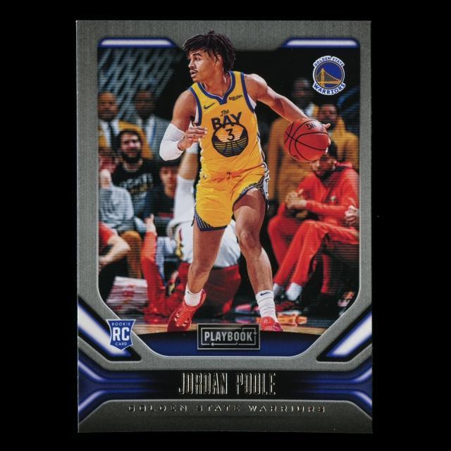 Jordan Poole RC 2019-20 Chronicles Playbook Rookie Warriors