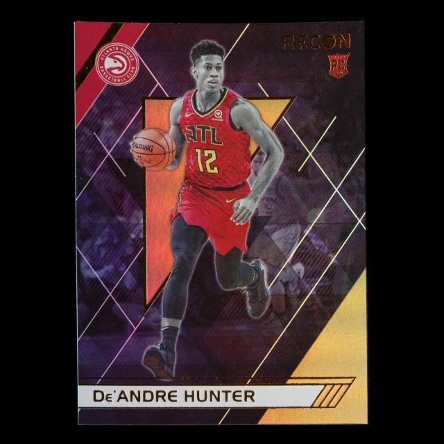 De'Andre Hunter RC 2019-20 Chronicles Recon Rookies Hawks