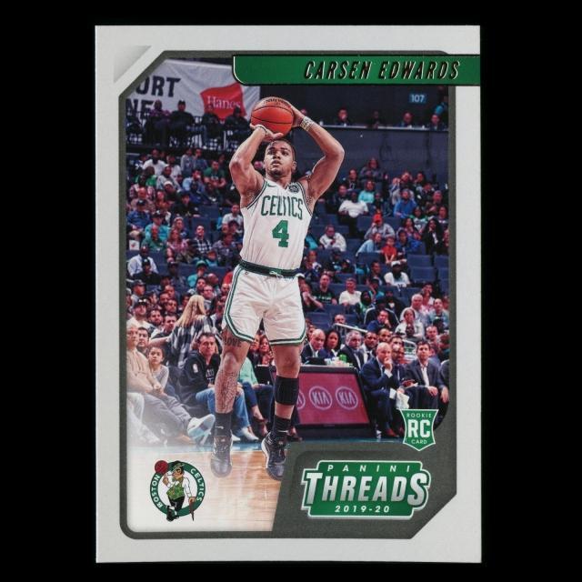 Carsen Edwards RC 2019-20 Chronicles Threads Rookie Celtics