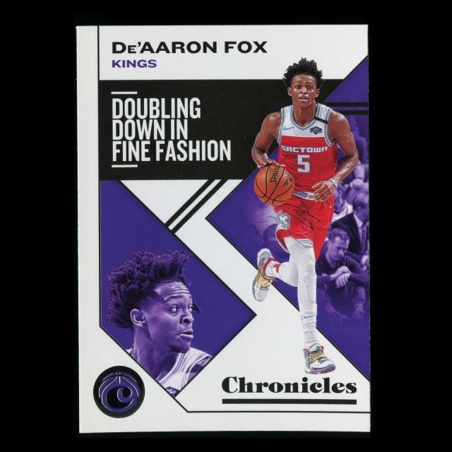 De'Aaron Fox 2019-20 Chronicles Kings
