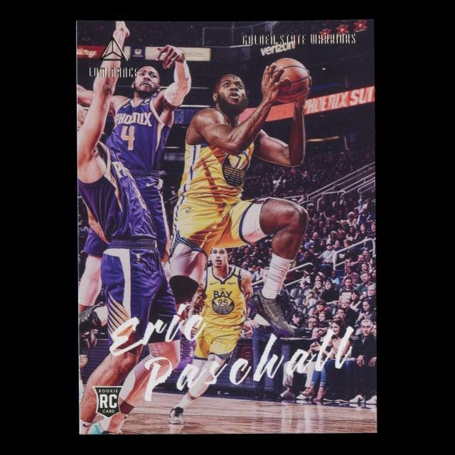 Eric Paschall RC 2019-20 Chronicles Luminance Rookie Warriors