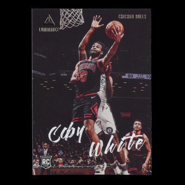 Coby White RC 2019-20 Chronicles Luminance Rookie Bulls