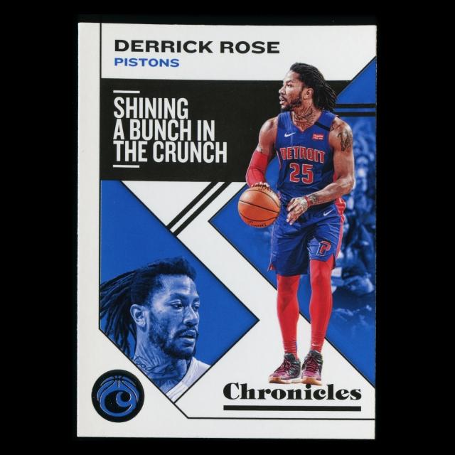 Derrick Rose 2019-20 Chronicles Pistons
