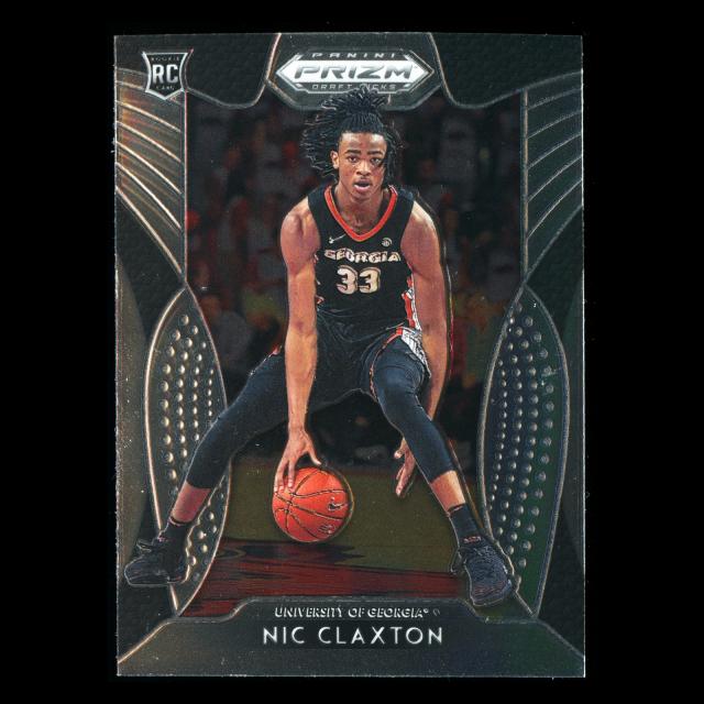 Nic Claxton RC 2019-20 Prizm Draft Picks Rookie Bulldogs | Nets