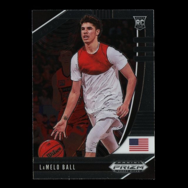 LaMelo Ball RC 2020-21 Prizm Draft Picks USA Rookie Hornets