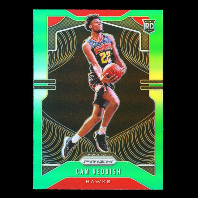 Cam Reddish RC 2019-20 Prizm Green Rookie Hawks