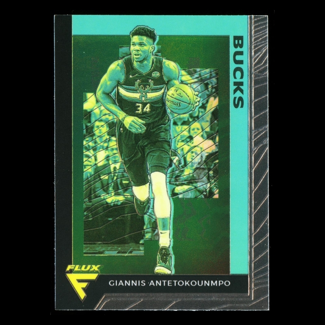 Giannis Antetokounmpo 2019-20 Chronicles Flux Green Bucks