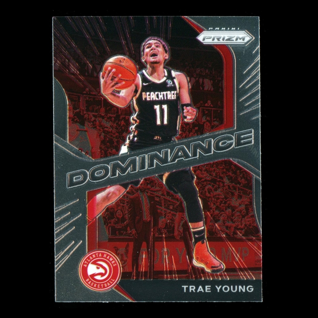 Trae Young 2020-21 Prizm Dominance Hawks