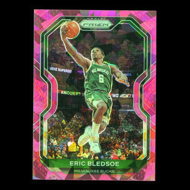 Eric Bledsoe 2020-21 Prizm Pink Ice Bucks