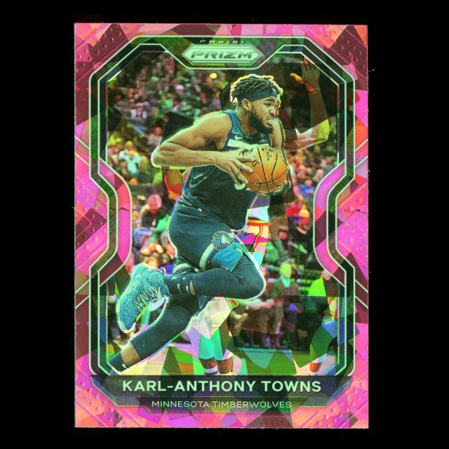Karl-Anthony Towns 2020-21 Prizm Pink Ice Timberwolves