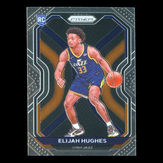Elijah Hughes RC 2020-21 Prizm Rookie Jazz
