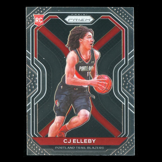 CJ Elleby RC 2020-21 Prizm Rookie Trail Blazers