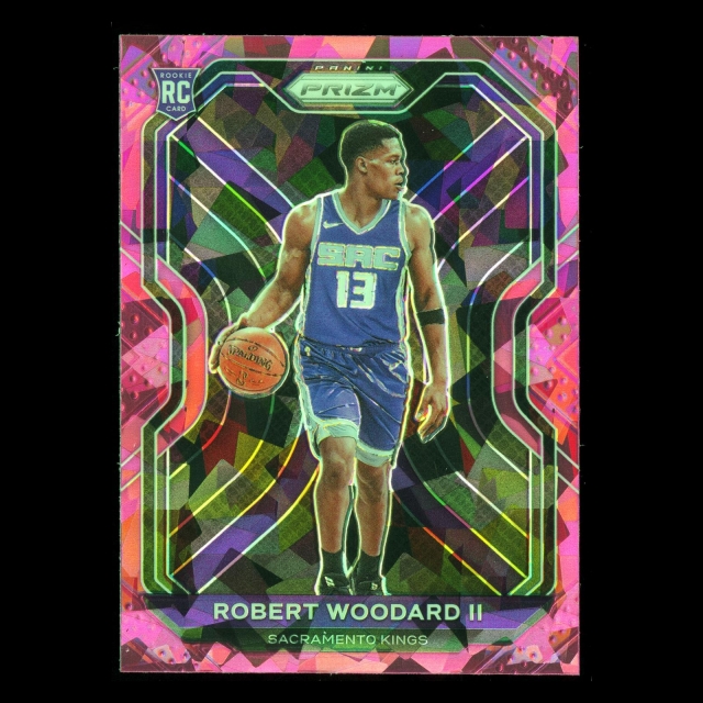 Robert Woodard II RC 2020-21 Prizm Pink Ice Rookie Kings