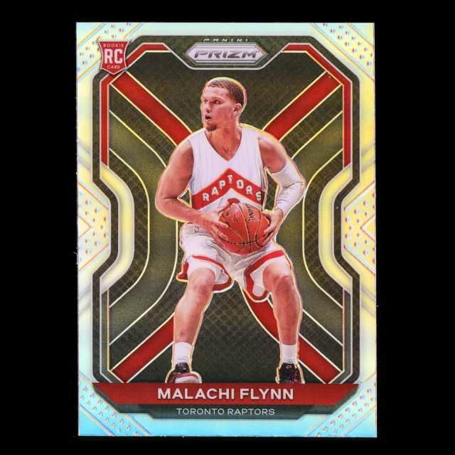 Malachi Flynn RC 2020-21 Prizm Silver Rookie Raptors