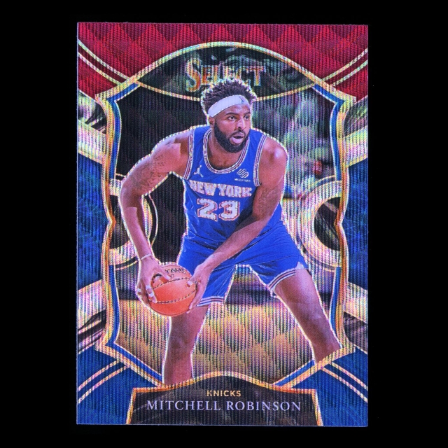 Mitchell Robinson 2021 Select Concourse Red White & Blue Knicks