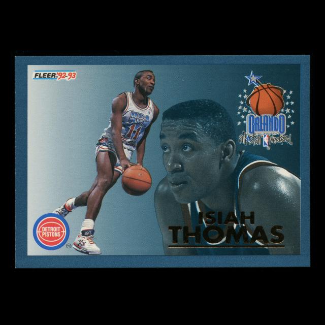 Isiah Thomas 1992-93 Fleer All-Stars Pistons