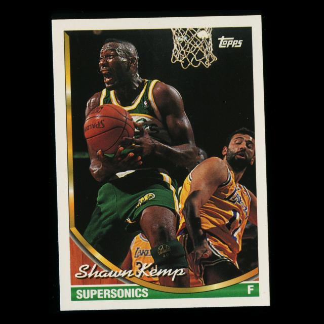 Shawn Kemp 1993-94 Topps Supersonics