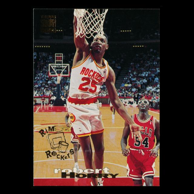 Robert Horry 1993-94 Topps Stadium Rim Rockers Rockets
