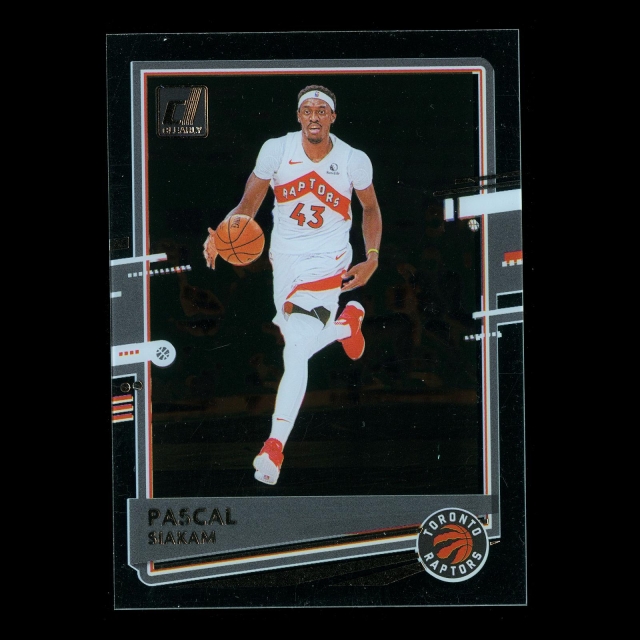 Pascal Siakam 2020-21 Clearly Donruss Raptors