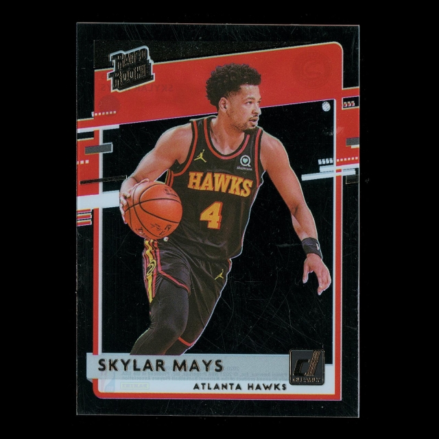 Skylar Mays RR 2020-21 Clearly Donruss Rated Rookie Hawks
