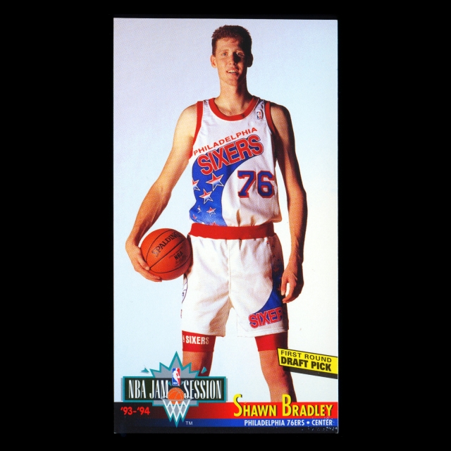 Shawn Bradley RC 1993-94 Jam Session Rookie 76ers