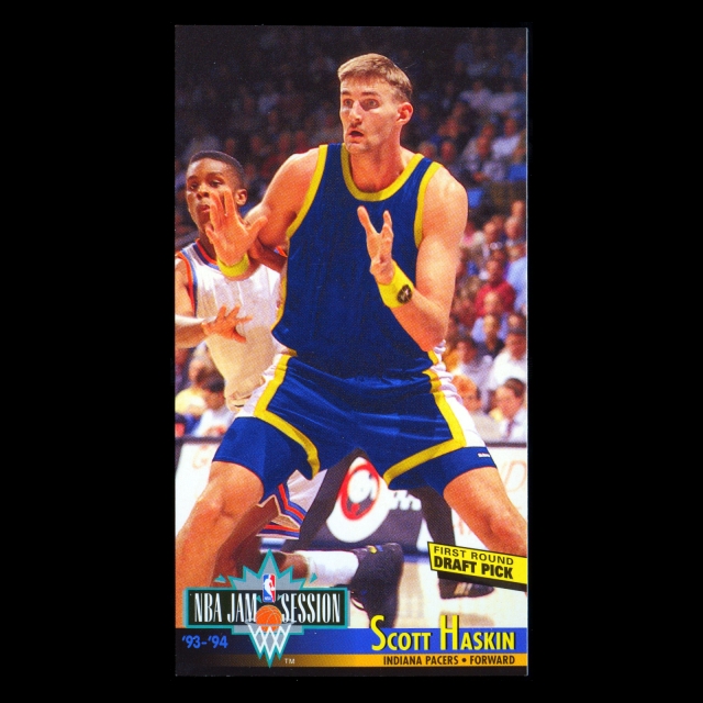 Scott Haskin RC 1993-94 Jam Session Rookie Pacers
