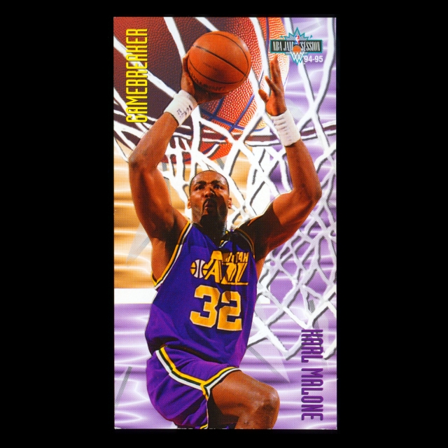 Karl Malone 1994-95 Jam Session Gamebreakers Jazz