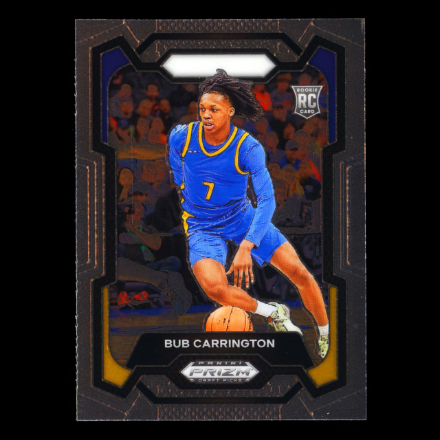 Bub Carrington RC 2024-25 Panini Prizm Draft Picks Rookie Panthers