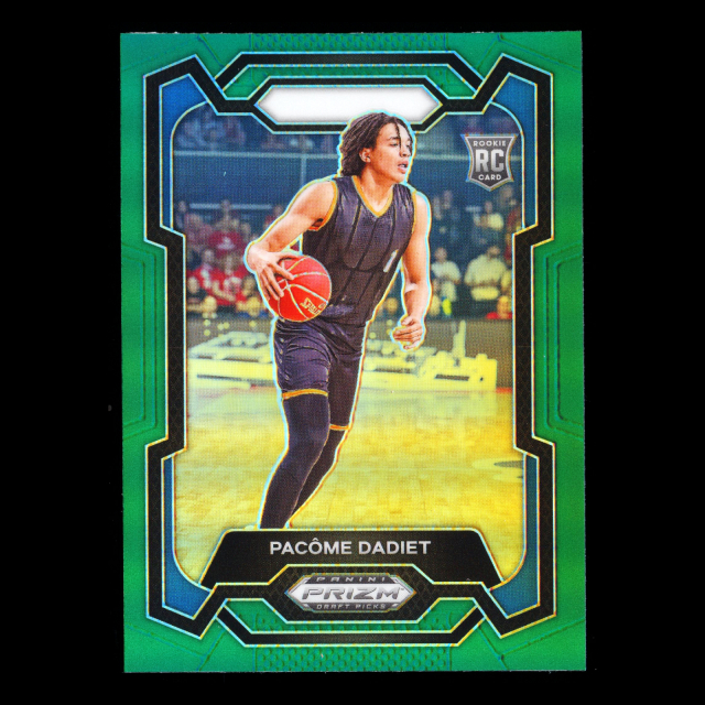 Pacome Dadiet RC 2024-25 Panini Prizm Draft Picks Green Rookie Germany