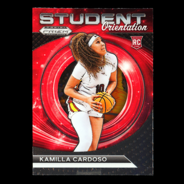 Kamilla Cardoso RC 2024-25 Prizm Draft Picks Student Orientation Gamecocks