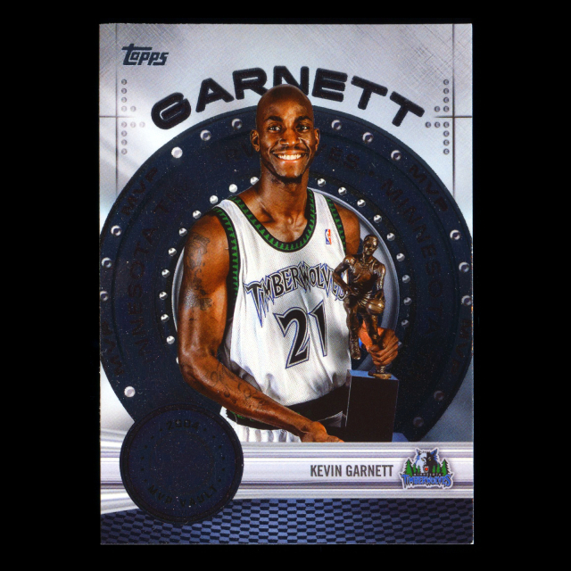 Kevin Garnett 2025-26 Topps MVP Valut Timberwolves