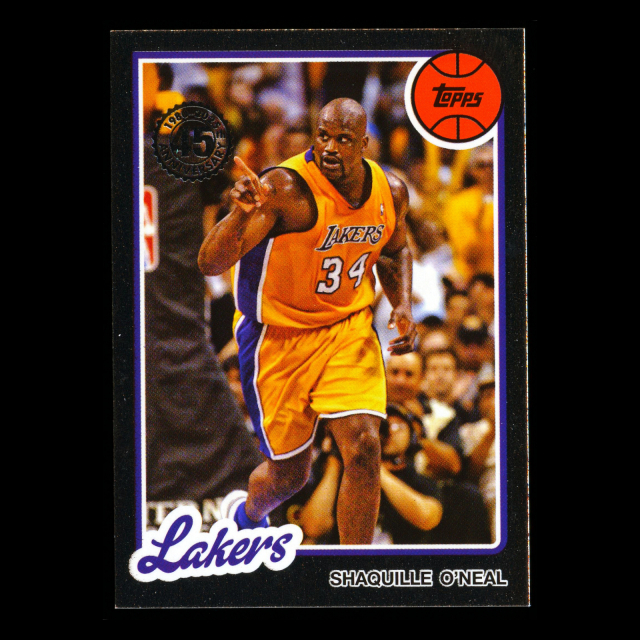 Shaquille O'Neal 2025-26 Topps '80-81 Topps Lakers
