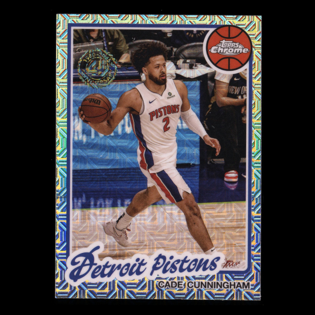 Cade Cunningham 2025-26 Topps '80-81 Topps Chrome Pistons