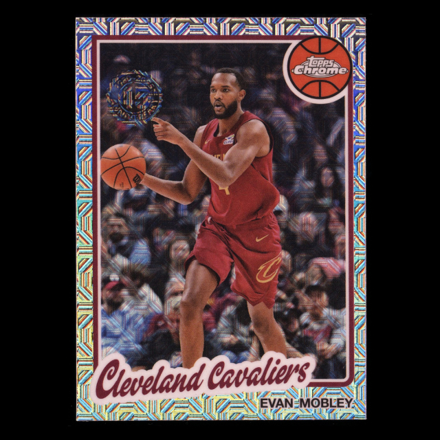 Evan Mobley 2025-26 Topps '80-81 Topps Chrome Cavaliers