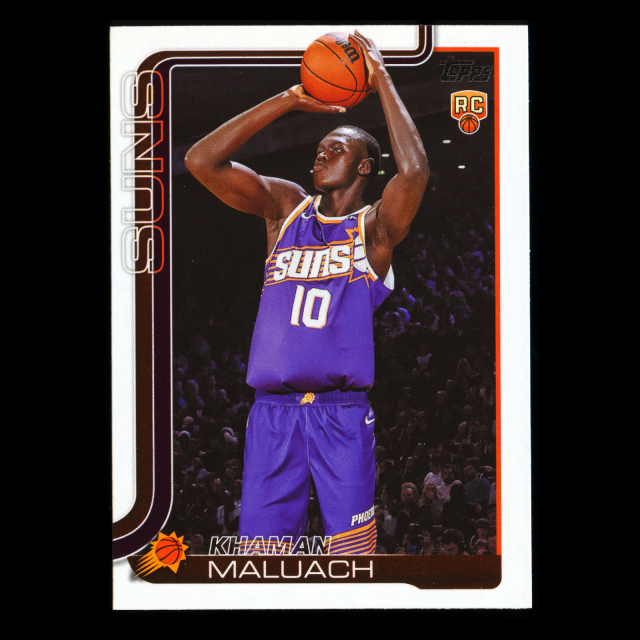 Khaman Maluach RC 2025-26 Topps Rookie Suns