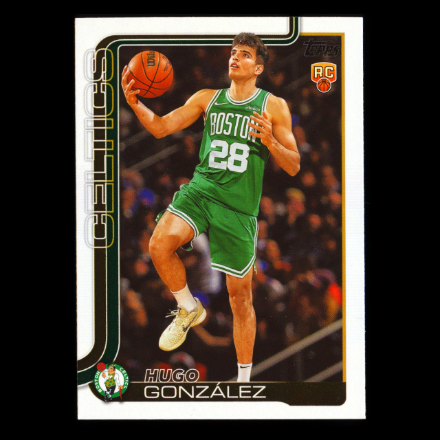 Hugo Gonzalez RC 2025-26 Topps Rookie Celtics