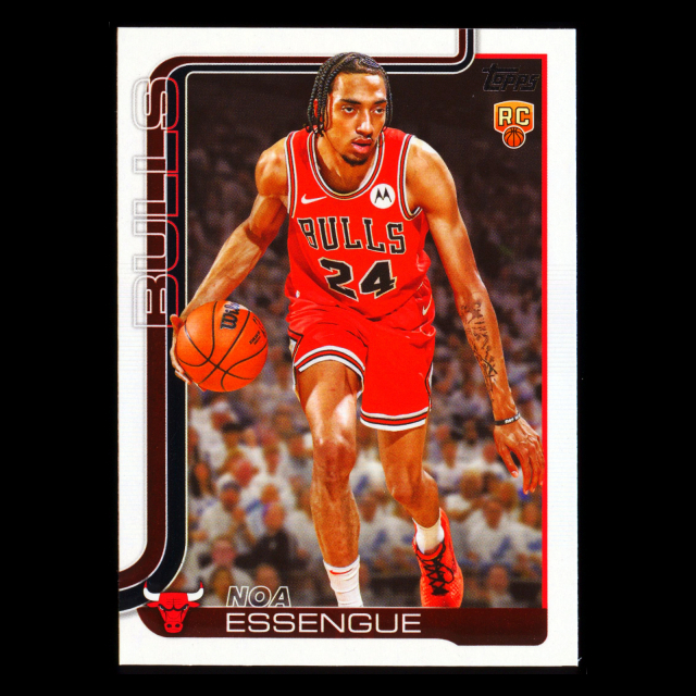 Noa Essengue RC 2025-26 Topps Rookie Bulls