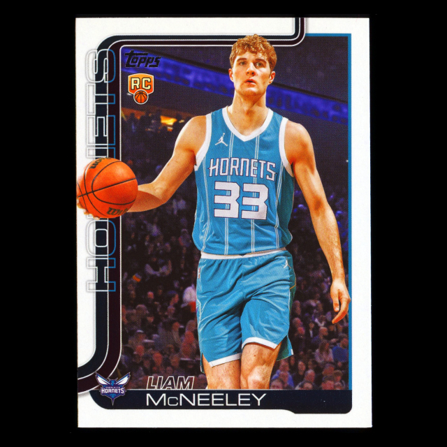 Liam McNeeley RC 2025-26 Topps Rookie Hornets