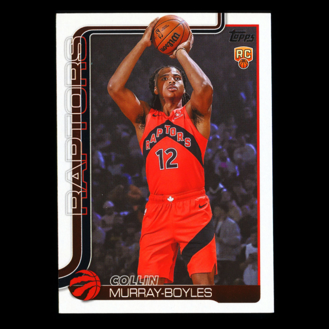 Collin Murray-Boyles RC 2025-26 Topps Rookie Raptors