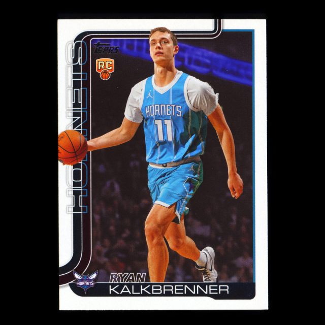 Ryan Kalkbrenner RC 2025-26 Topps Rookie Hornets