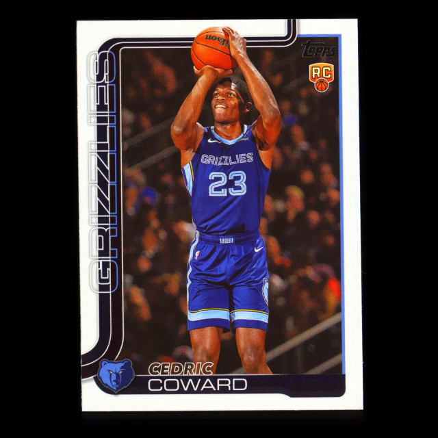 Cedric Coward RC 2025-26 Topps Rookie Grizzlies
