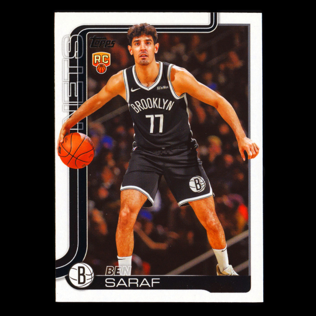 Ben Saraf RC 2025-26 Topps Rookie Nets