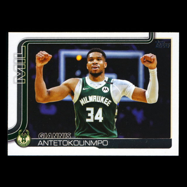 Giannis Antetokounmpo 2025-26 Topps Bucks