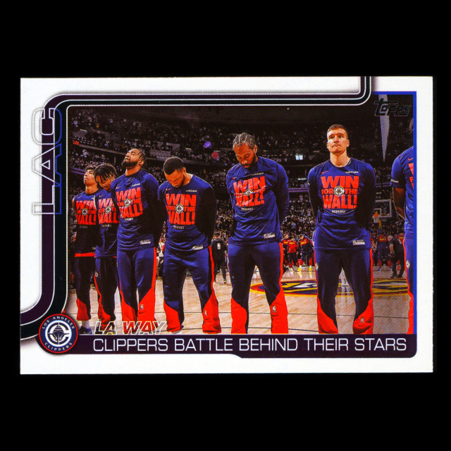 James Harden 2025-26 Topps Checklist Clippers