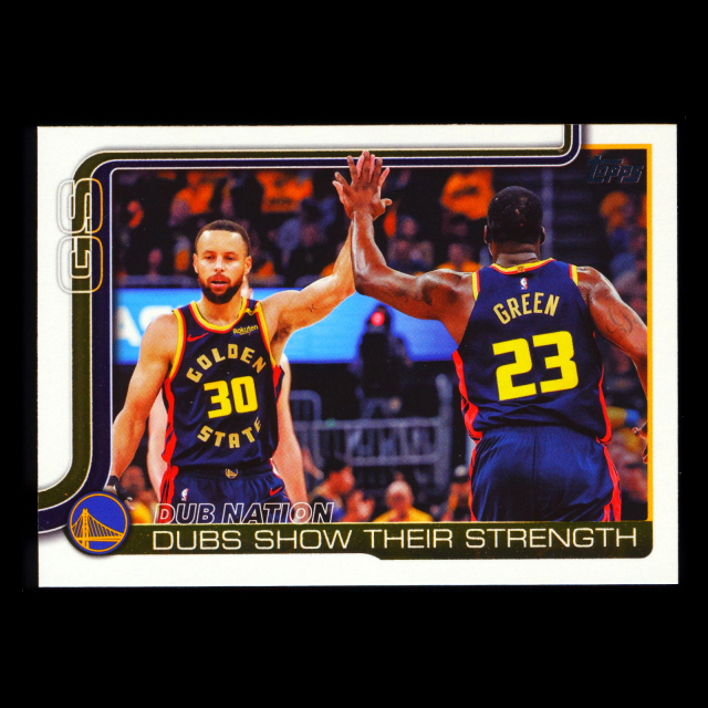 Stephen Curry 2025-26 Topps Checklist Warriors